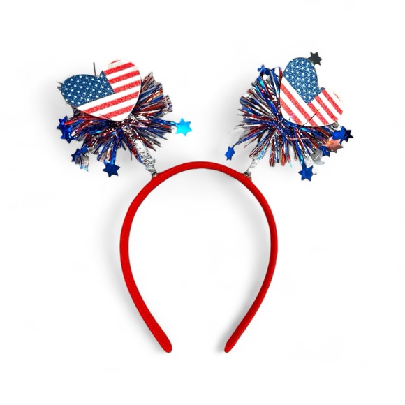 Americana ๐บ๐ธ Fun Headbands and Bracelets Set of 6 - Picture 4 of 7